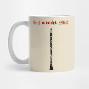 Evil Wooden Stick Mug